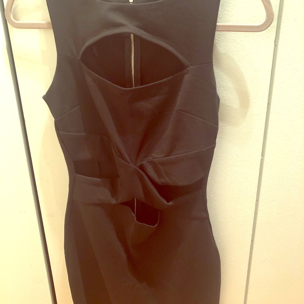 Bebe Cutout Keyhole Dress S